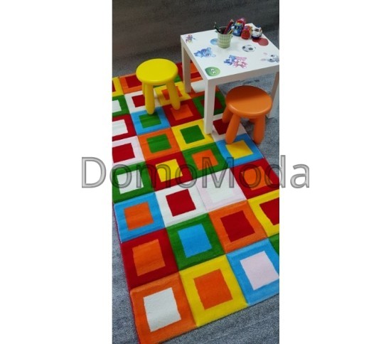 Детский ковер Multi Color F606A RED Купить в интернет магазине ДомоМода Детский ковер Multi Color F606A RED - высокое качество по лучшей цене в Украине